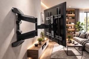 MOZOS TS3 WIESZAK UCHWYT DO TELEWIZORA 40"-85" VESA NISKOPROFILOWY 2