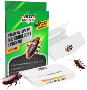 NO PEST Pułapka Lepowa Lep na Karaluchy Prusaki Karaczany Pluskwy i Inne Insekty (2 szt) 10