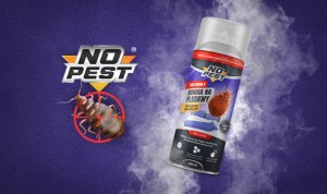 NO PEST Bomba Fogger Środek Oprysk Preparat na Pluskwy Domowe Karaluchy Pająki Rybiki Pchły Zamgławiacz Owadobójczy 400ml (3 szt) 15