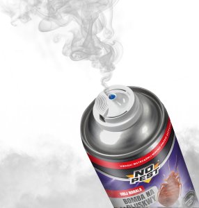 NO PEST Bomba Fogger Środek Oprysk Preparat na Pluskwy Domowe Karaluchy Pająki Rybiki Pchły Zamgławiacz Owadobójczy 400ml (3 szt) 16