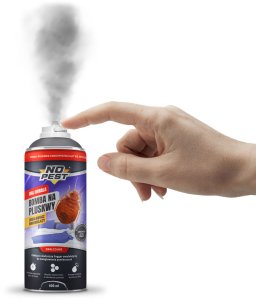 NO PEST Bomba Fogger Środek Oprysk Preparat na Pluskwy Domowe Karaluchy Pająki Rybiki Pchły Zamgławiacz Owadobójczy 400ml (3 szt) 8