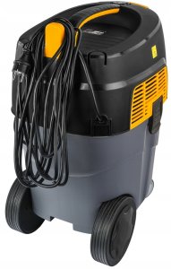 ODKURZACZ PRZEMYSŁOWY BEZWORKOWY 1600W GNIAZDO ZBIORNIK 30L DO WARSZTATU 2