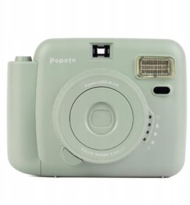 Aparat cyfrowy POPOTO ZIELONY APARAT NATYCHMIASTOWY Z WKŁADAMI INSTAX MINI 10 szt 2