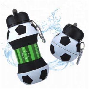 BIDON SPORTOWY SKŁADANY DLA DZIECKA PIŁKA NOŻNA 4