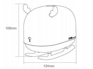 Xiaomi Ultradźwiękowy nawilżacz powietrza Dyfuzor 2