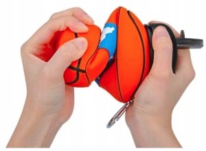 BIDON SPORTOWY SKŁADANY DLA DZIECKA KOSZYKÓWKA 2