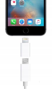 Przejściówka adapter iPhone lightning - micro-USB 3