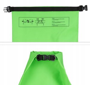 PLECAK WODOODPORNY OCEAN PACK DRY BAG TORBA 20L ZIELONY 4