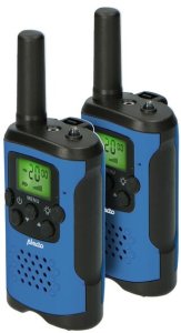 Alecto ALECTO FR-115BW Walkie-Talkie-Set niebieski/czarny 2