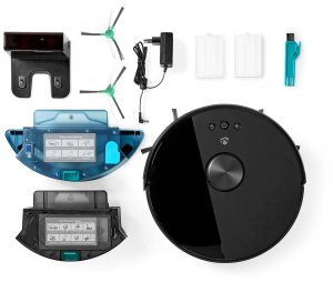 Robot sprzątający Nedis Odkurzacz robotyczny Nawigacja laserowa | WLAN 10