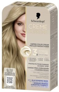 L’Oreal Paris SCHWARZKOPF Creme Supreme Farba do włosów odcień 9-16 Chłodny popielaty jasny blond 2