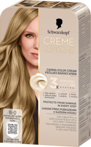 SCHWARZKOPF Creme Supreme Farba do włosów odcień  8-0 Natural Blonde 2