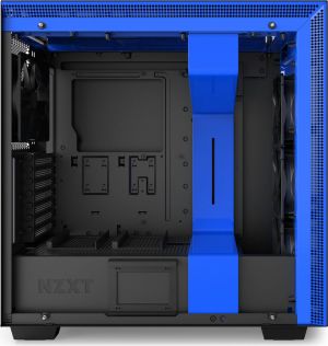 Obudowa Nzxt H700i matowa czarna niebieska (CA-H700W-BL) 3