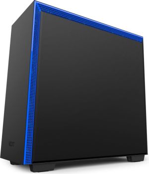 Obudowa Nzxt H700i matowa czarna niebieska (CA-H700W-BL) 8