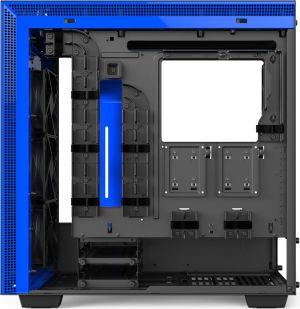 Obudowa Nzxt H700i matowa czarna niebieska (CA-H700W-BL) 10