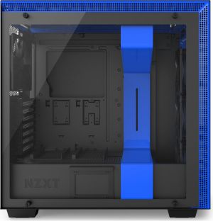 Obudowa Nzxt H700i matowa czarna niebieska (CA-H700W-BL) 11