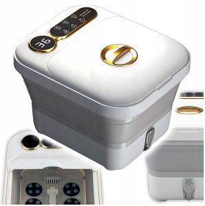 HYDROMASAŻER DO STÓP HYDROMASAŻ SHIATSU SKŁADANY Z FUNKCJĄ GRZANIA 8