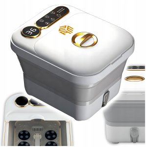 HYDROMASAŻER DO STÓP HYDROMASAŻ SHIATSU SKŁADANY Z FUNKCJĄ GRZANIA 9