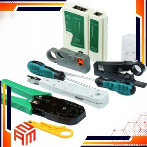 Zestaw narzędzi ZAM ZESTAW NARZĘDZI SIECOWYCH TESTER KABLI RJ45 O197-1 5