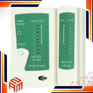 Zestaw narzędzi ZAM ZESTAW NARZĘDZI SIECOWYCH TESTER KABLI RJ45 O197-1 6