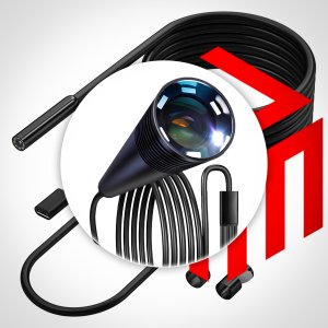 KAMERA INSPEKCYJNA DO TELEFONU ENDOSKOPOWA 3M JAKOŚĆ FULL HD WODOODPORNA 3