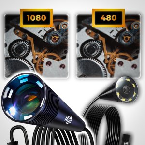 KAMERA INSPEKCYJNA DO TELEFONU ENDOSKOPOWA 3M JAKOŚĆ FULL HD WODOODPORNA 4