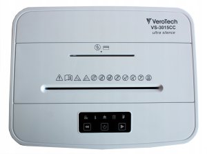 Niszczarka Cicha Verotech 3015CC P4 + Olej 6