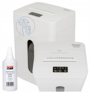 Niszczarka Cicha Verotech 3015CC P4 + Olej 9