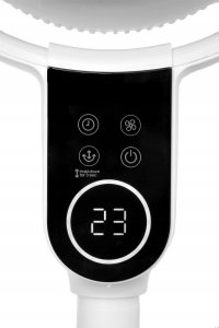 Wentylator Wiatrak Kolumnowy Stojący Oscylacyjny 360 3D VF-750 Biały 12