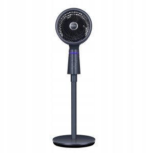 Wentylator Wiatrak Kolumnowy Stojący Oscylacyjny 360 3D VF-720 Cichy Czarny 2