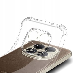 krainaGSM Etui PANCERNE do Xiaomi Redmi Note 15 Pro+ 5G ANTI-SHOCK CLEAR CASE 6