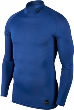 Nike Koszulka męska M NP TOP LS Comp MOCK niebieska r. XXL (838079 480) 1