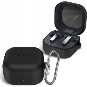 TECH-PROTECT SILICONE HOOK SAMSUNG GALAXY BUDS 4 / 4 PRO BLACK 2