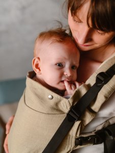 Nosidło Kavka MultiAge Pro: Sahara Linen Regulowane 2