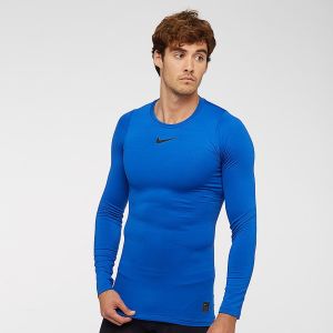 Nike Koszulka męska M NP WM Top LS Comp niebieska r. XL (838044 480) 1