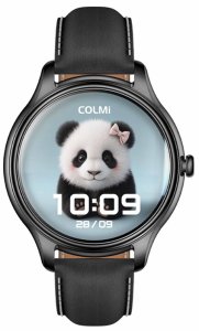 Smartwatch Colmi L28 Czarny  (L28 Black leather) 4