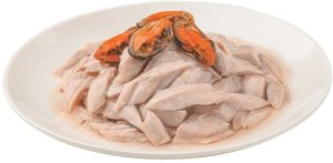 MOOCHIE Tuna & Green Lipped Mussel In Gravy 70g Senior 5