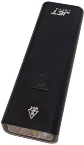 JET-LUMEA 1000 lm  mocna lampa rowerowa USB-C z optyką antyoślepieniową 3