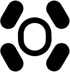 ŚLIZGACZE ŚLIZGI STOPKI TEFLONOWE DO MYSZY LOGITECH G102 G203 G PRO 3