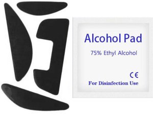 ŚLIZGACZE ŚLIZGI STOPKI TEFLONOWE YIVO DO MYSZY LOGITECH G700 G700S 4