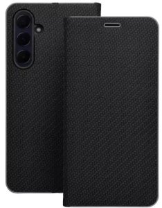 Kabura LUNA Book Carbon do XIAOMI Redmi Note 15 PRO PLUS 5G czarny 2