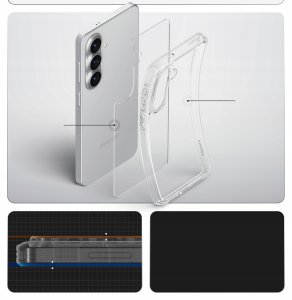 SPIGEN futerał ULTRA HYBRID do SAMSUNG S26 Plus crystal clear 8