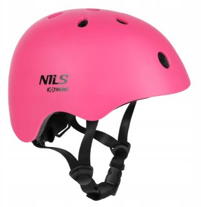 Nils Extreme MT301 KASK RÓŻOWY S(52-56CM) NILS EXTREME 2