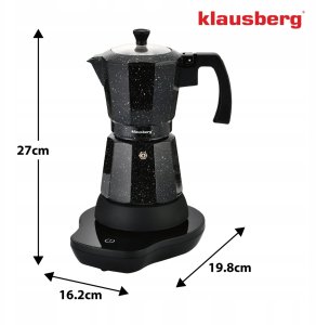 Kawiarka Klausberg elektryczna 6 filiżanek (KB-7998) 5