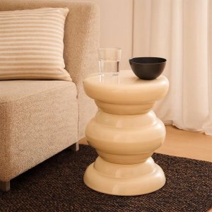 Home Styling Collection Stolik pomocniczy metalowy BORD, 41,5 cm 2