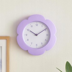 Zegar ścienny w kształcie kwiatu KRONA, 23 cm 3