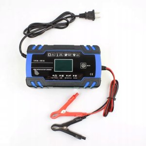 Car Battery Charger,12V/24V 8A 4A Intelligent Automatic Battery Charger for Car 3