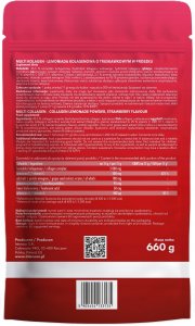 INTENSON_ Multi Kolagen Lemoniada, Witamina C suplement diety Truskawka 660g 2