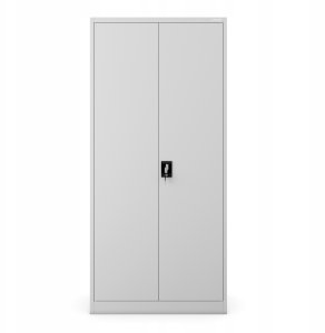 Szafa na dokumenty zamykana szara JAN H D600 900 x 1950 x 600 mm 6