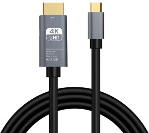 Kabel USB Verk KABEL USB-C HDMI PRZEJŚCIÓWKA ADAPTER HUB USB TYP C DO HDMI 4K 180cm 7
